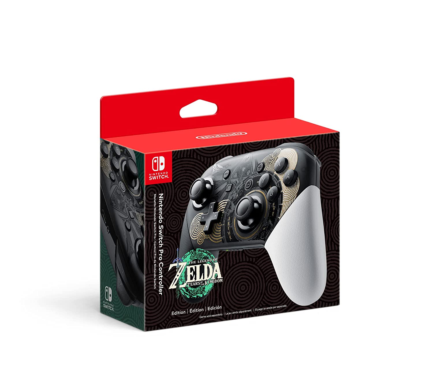 The Legend Of Zelda: Tears Of The Kingdom - Pro Controller The Legend Of Zelda: Tears Of The Kingdom - Pro Controller